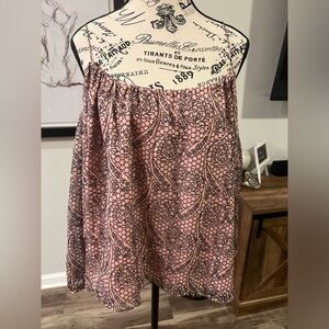Pink size small Abbeline boho blouse.